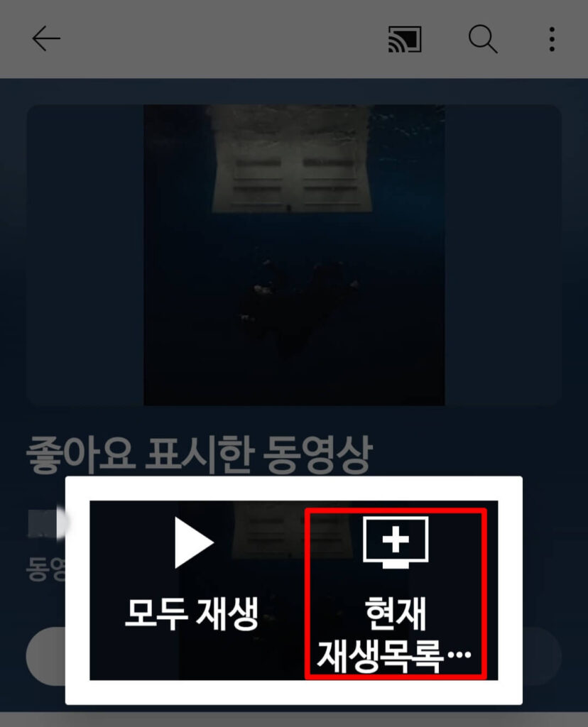 유튜브 프리미엄 끊겼을 때 유튜브뮤직 좋아요 옮기는 법3