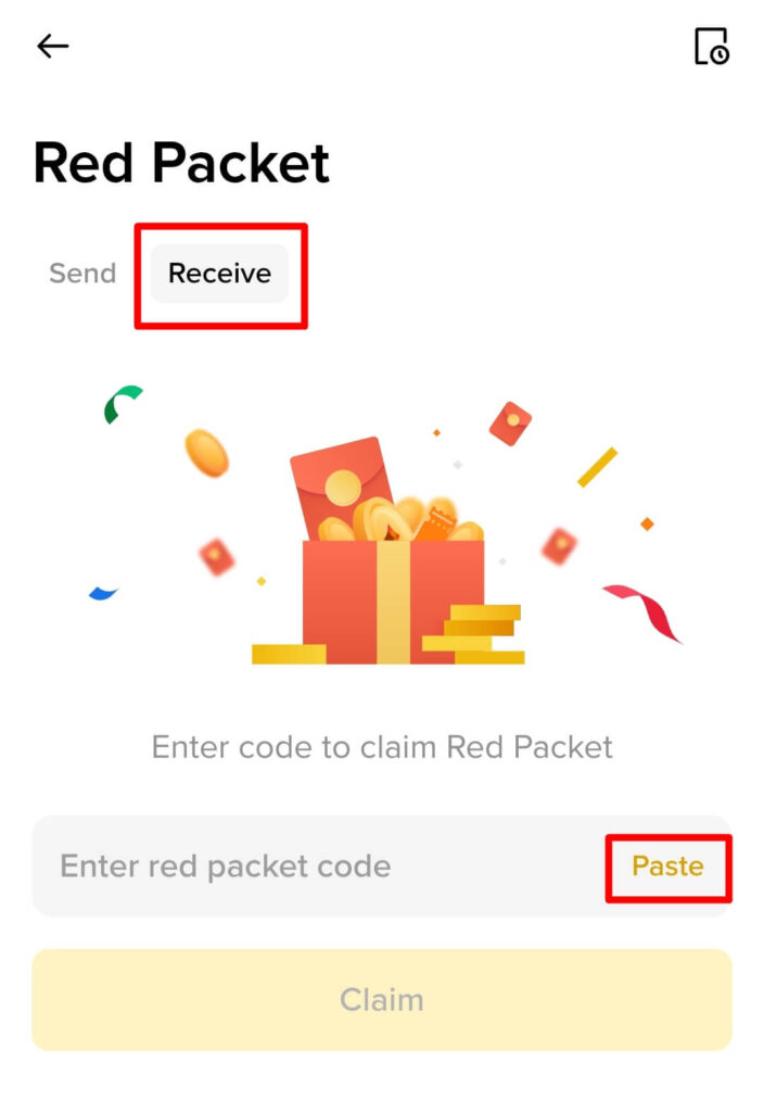 바이낸스 레드 패킷 코드 받는 법